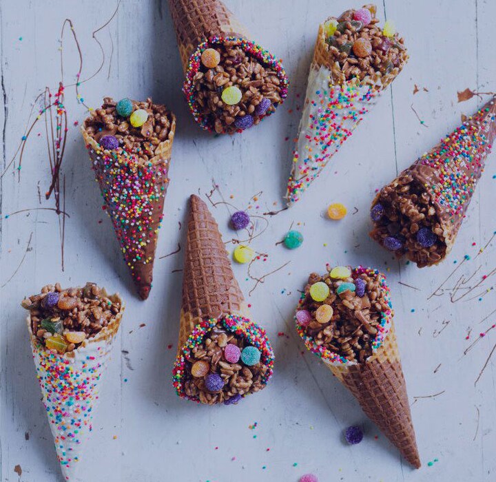 Crackle And Pop Cones
