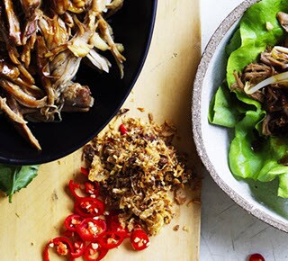 Pulled Pork San Choi Bau