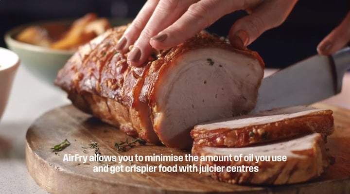 How to use 2 level airfry oven